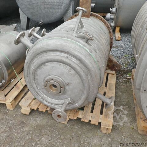 720 liter verwarmbaar/koelbaar drukvat van V4A  