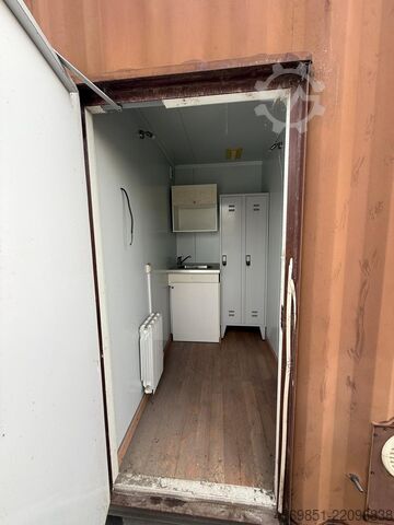 Verkstadscontainer  Werkstatt Büro Office Container 8m