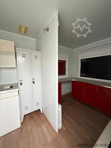 Verkstadscontainer  Werkstatt Büro Office Container 8m