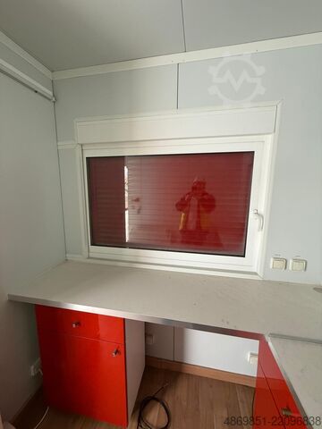 Verkstadscontainer  Werkstatt Büro Office Container 8m