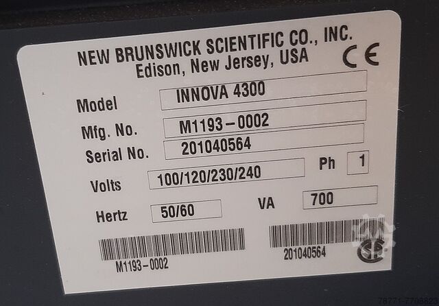 Broedmachine Shaker New Brunswick Innova 4300