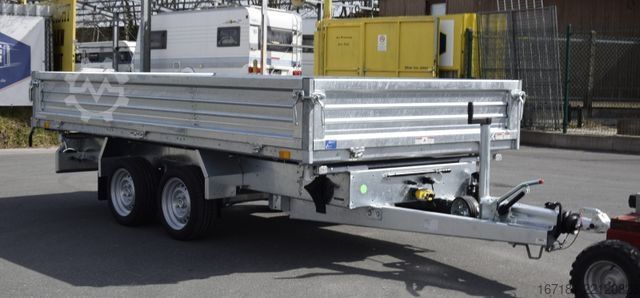 Trójstronna przyczepa wywrotka HUMBAUR HTK 3500.37 Pro Steel