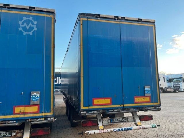 Open oplegger met zeil KRONE Tautliner | Code XL | Edscha