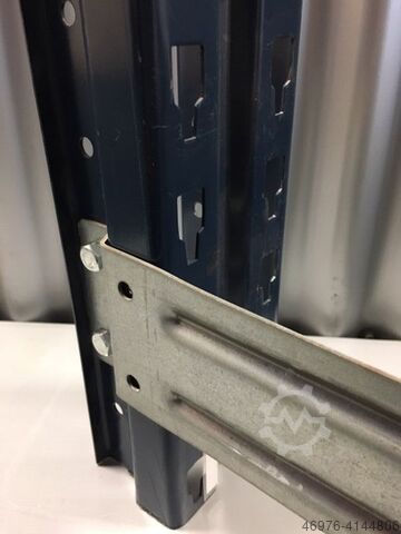 Regalverbinder f. Doppelregalreihen Mecalux // Regalabstand 400 mm Profilabmessung: 80 mm