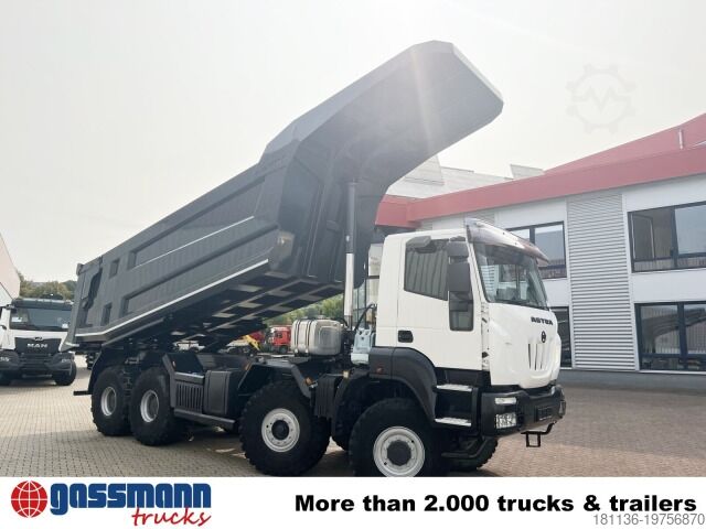 Spezial-LKW Iveco ASTRA HD9 86.56 8x6,  24m³ Mulde,  Intarder