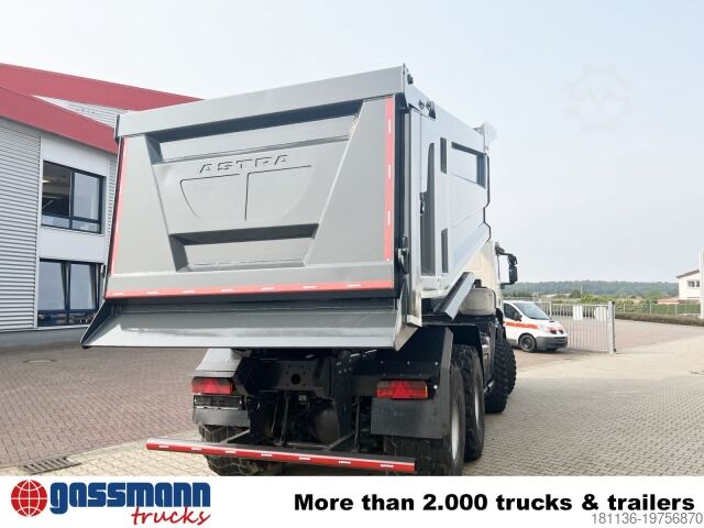 Spezial-LKW Iveco ASTRA HD9 86.56 8x6,  24m³ Mulde,  Intarder