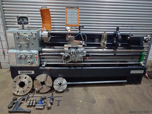Soustužnický soustruh s mezerovým ložem Huvema Lathe 560 x 2000