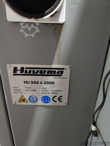 Soustužnický soustruh s mezerovým ložem Huvema Lathe 560 x 2000