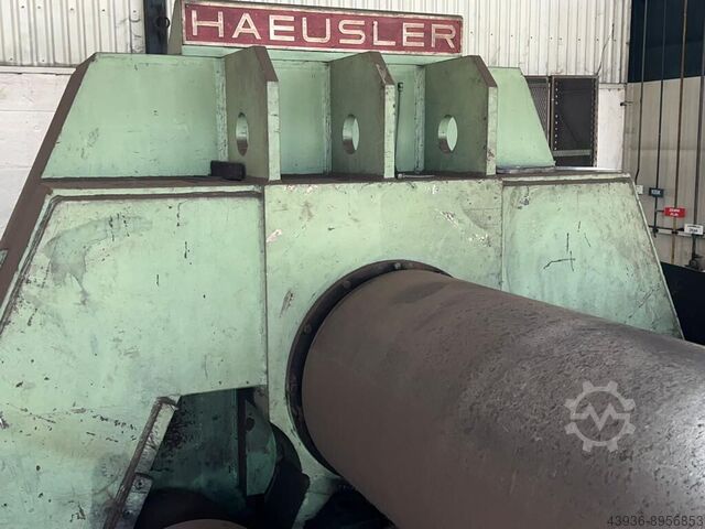 4 ruller rund bøjningsrulle 3100 x 140 mm Haeusler VRM HY