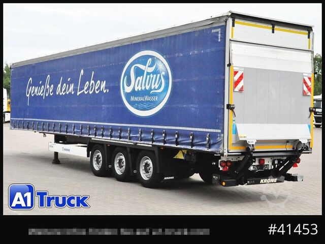 Öppen semitrailer med kapell KRONE SD, Getränke, Safe Curtain, LBW, , VDI 2700