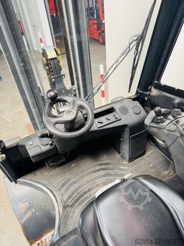 Diesel gaffeltrucks Linde H 45 D-02 EVO 3B Kabine Triplex STVO