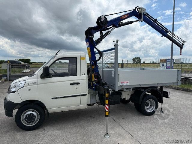 Furgoneta Piaggio Porter NP6 RIBALTABILE POSTERIORE e GRU PM 2821