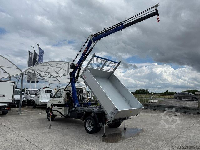 Furgoneta Piaggio Porter NP6 RIBALTABILE POSTERIORE e GRU PM 2821