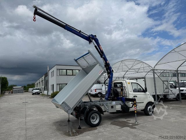 Furgoneta Piaggio Porter NP6 RIBALTABILE POSTERIORE e GRU PM 2821
