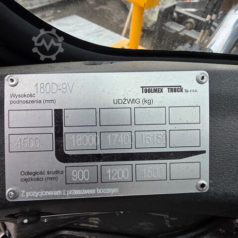 Gaffeltruck Hyundai 180D-9V