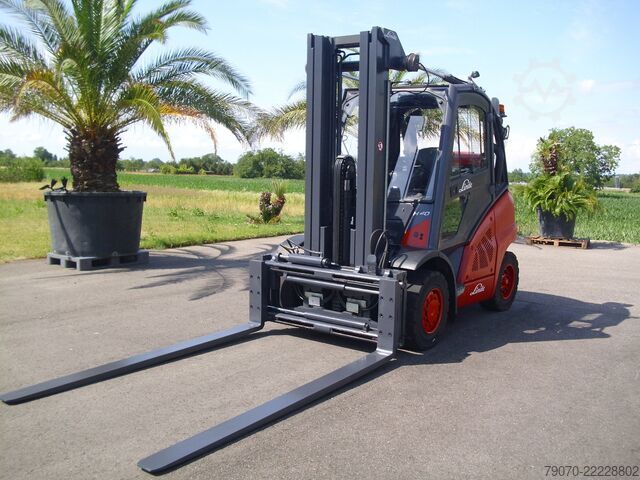 Forklift Linde H40T-02-X394 EVO TRIPLEX -ZVG/SS - UVV N