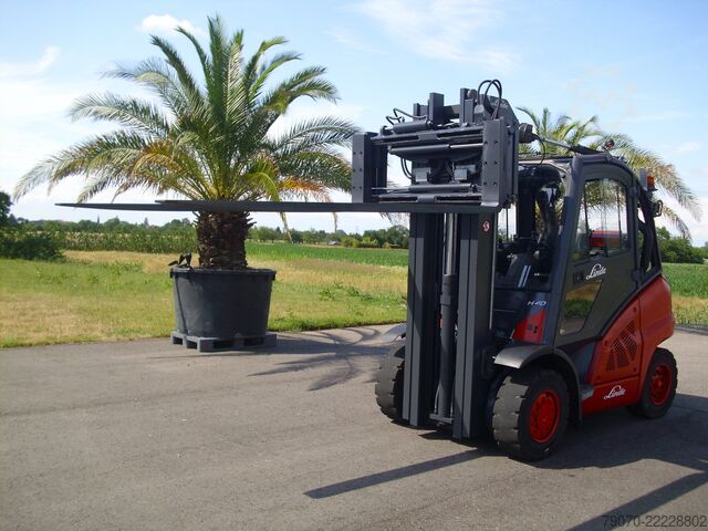 Forklift Linde H40T-02-X394 EVO TRIPLEX -ZVG/SS - UVV N