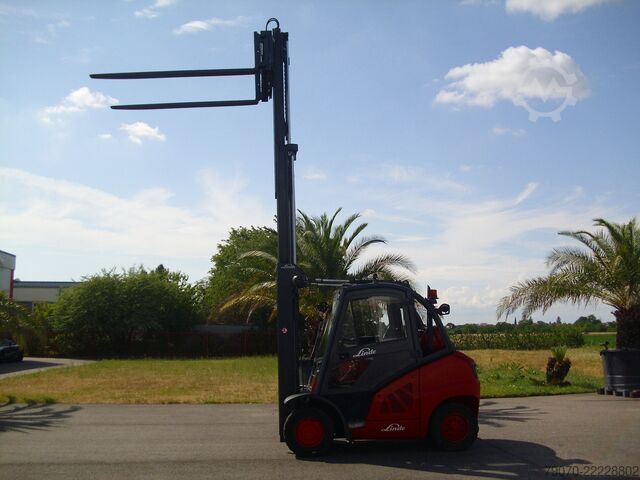 Forklift Linde H40T-02-X394 EVO TRIPLEX -ZVG/SS - UVV N