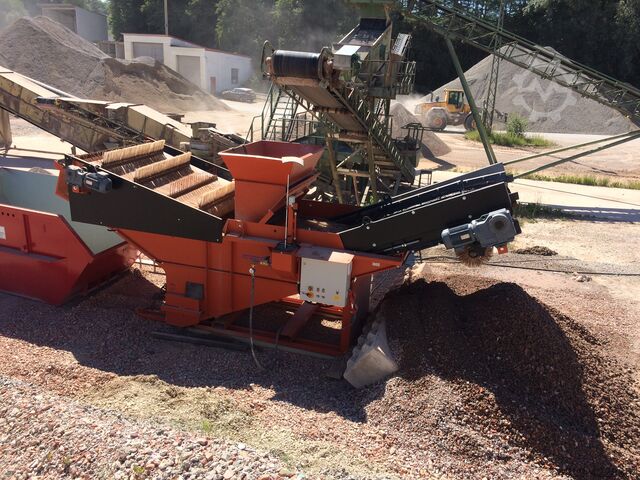 Separator materiałów lekkich Recykling odpadów budowlanych REMAV GmbH LA1400