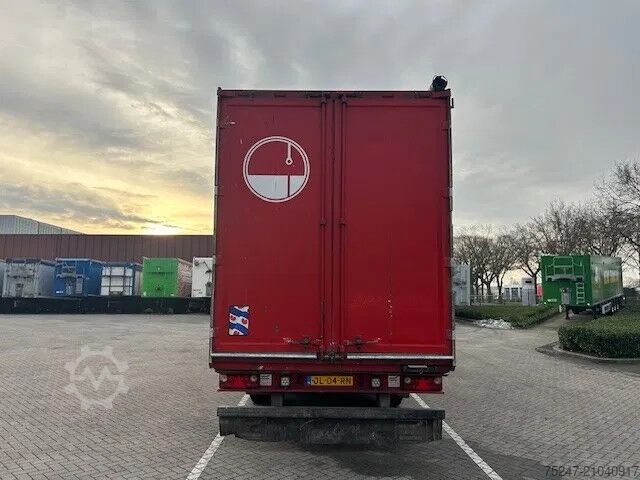 Bevægeligt gulv Knapen Trailers K100 - 92m3 Liftachse 10mm