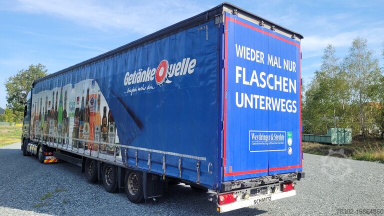Platform Schmitz Cargobull SCS 24L Mega Edscha Code XL Hubdach Lift