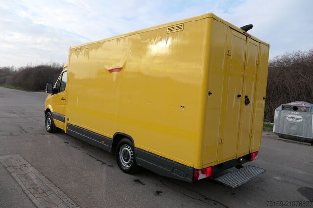 Vrachtwagen met bakwagen mercedes-benz SPRINTER 310 CDI MAXI EURO-5 KOFFER REGALE KAMERA DURCHGANG