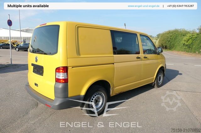 Furgon blaszak Volkswagen T5 Transporter 2.0 TDI EURO-5 2xSCHIEBETÜR PARKTRONIK COC