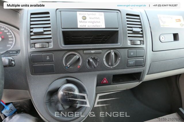 Panel van Volkswagen T5 Transporter 2.0 TDI EURO-5 2xSCHIEBETÜR PARKTRONIK SERVICE 157tkm