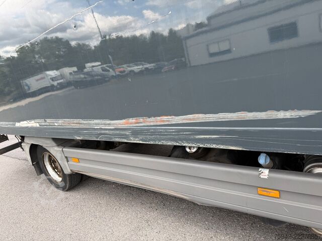 Transporter mit Koffer MERCEDES-BENZ Atego 818 KOFFER LBW KLIMA BLATT/LUFT