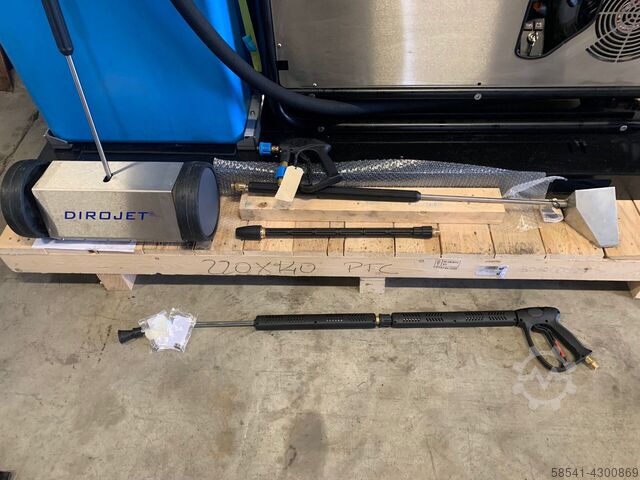 200 bar 16 l/min warmwater hogedrukreiniger PTC Torpedo Eco Compact