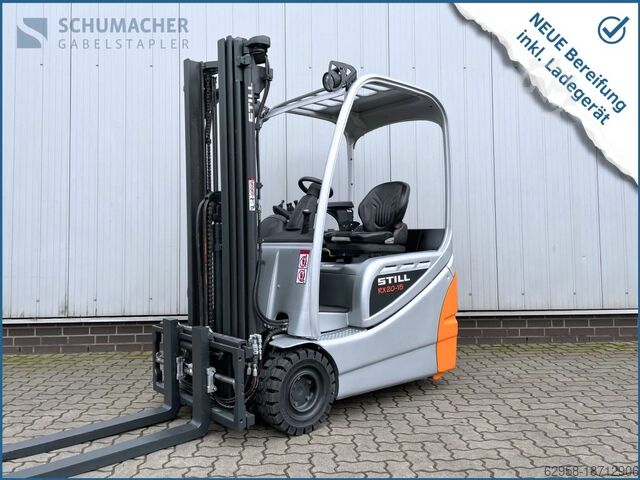 Electric 3-wheel forklift STILL RX20-15 | Neue Batterie | Neue Bereifung