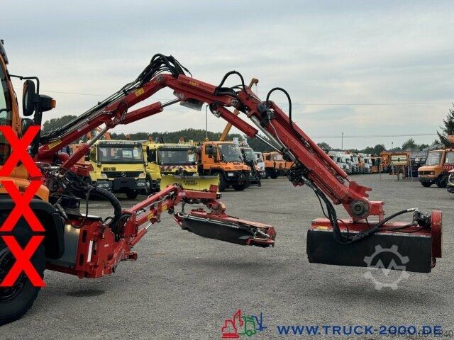 Aangepaste bestelwagen Unimog Unimog Dücker Mähkombi RSM Mäher DUA800