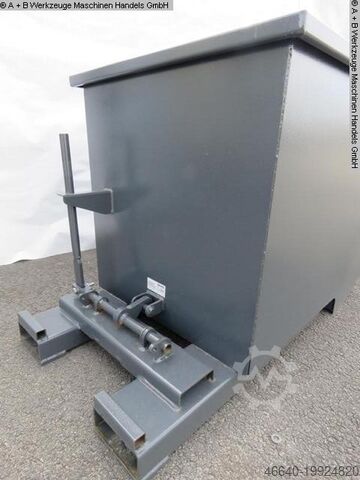 Kiepinrichting A + B Kippcontainer Mod. 750 - GRAU