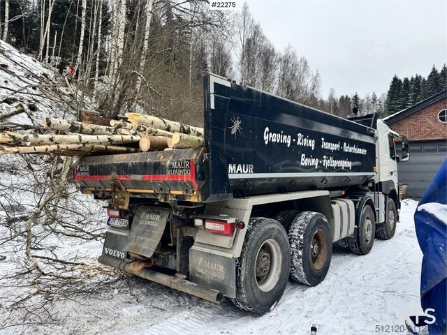Avfallsbil Volvo FMX 540 8x4 Tipper Truck – 88,000 km! WATCH VIDEO