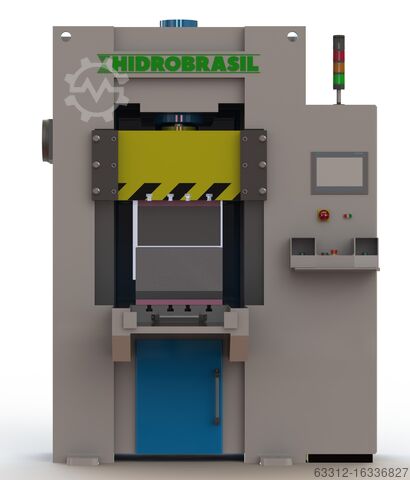 Hydraulische pers Hidrobrasil 50 Tonnen Doppelständerpresse