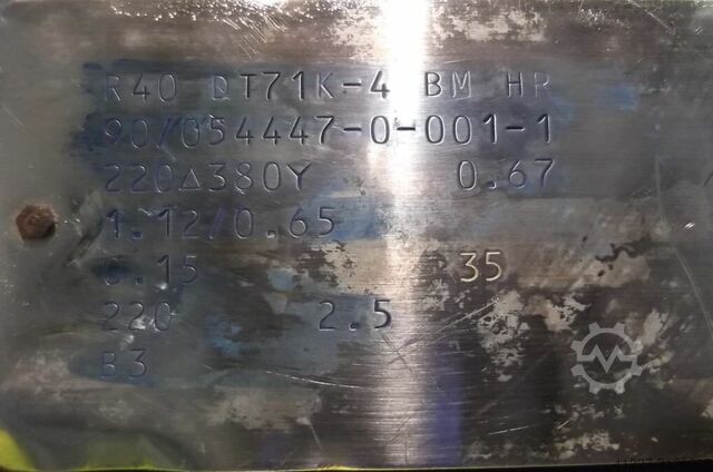 Motoriduttore 0,15 kW 37 giri/min SEW-EURODRIVE R40DT71K-4BMHP