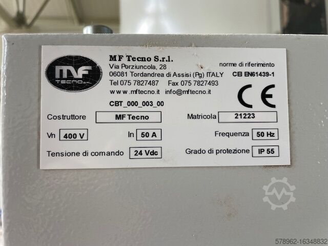 Fapellet gyártó rendszer MF TECNO CBT 000 003 00