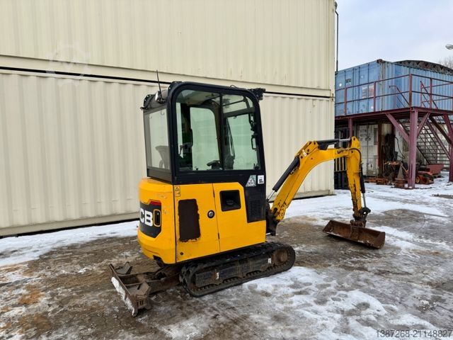 Mini excavator JCB 16C-1 /2022 BJ/1.397 H/verbr. Laufwerk/2xLöffel