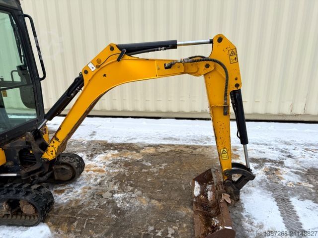 Mini excavator JCB 16C-1 /2022 BJ/1.397 H/verbr. Laufwerk/2xLöffel