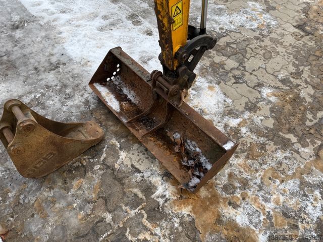 Mini excavator JCB 16C-1 /2022 BJ/1.397 H/verbr. Laufwerk/2xLöffel