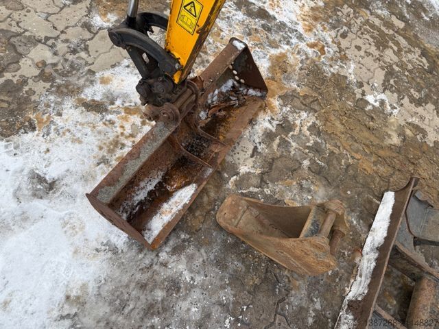 Mini excavator JCB 16C-1 /2022 BJ/1.397 H/verbr. Laufwerk/2xLöffel