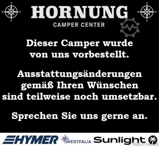 Camper van WESTFALIA Columbus 540 D Campovolo ohne Aufstelldach SOLAR