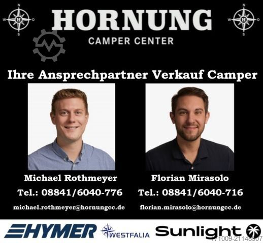 Camper van WESTFALIA Columbus 540 D ohne Aufstelldach MARKISE SOLAR