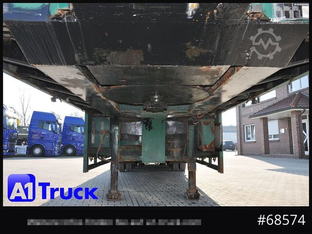 Dieplader oplegger FAYMONVILLE Plattform, ausziehbar, Lenkachse, Tieflader, 15250mm lang