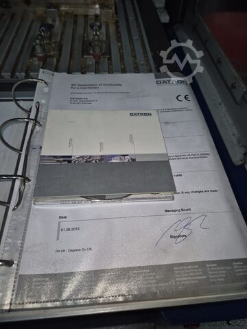 Fraiseuse grande vitesse Datron M8