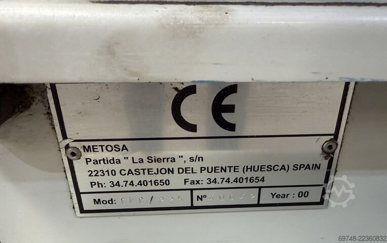 Tour CNC Pinacho Mustang 225 x 1600mm
