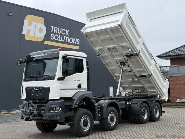 3-sided tipper MAN TGS 35.480 MAN TGS 35.480 8x8 3-Seiten-Kipper E...