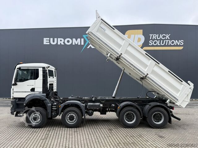 3-sidet tippelad MAN TGS 35.480 MAN TGS 35.480 8x8 3-Seiten-Kipper E...