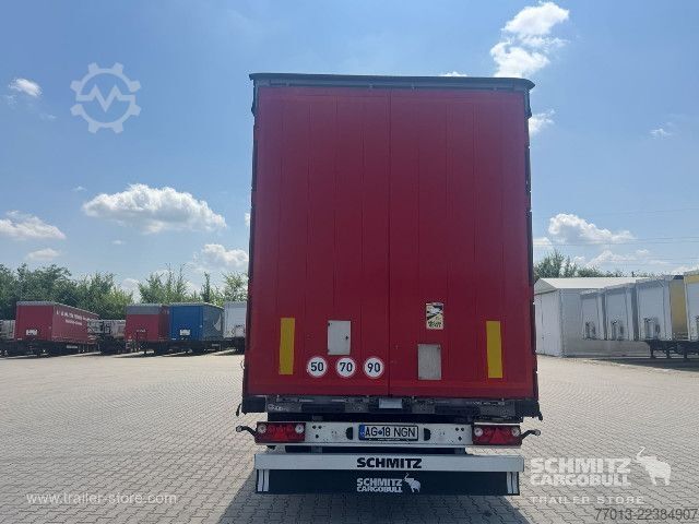 Open oplegger met zeil Schmitz Cargobull Curtainsider Mega