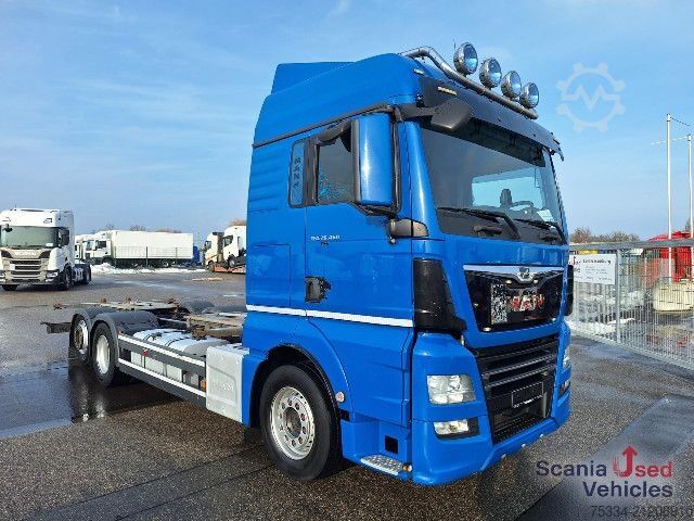 Swap body truck MAN TGX 26.460LL Multiwechsler 2x AHK